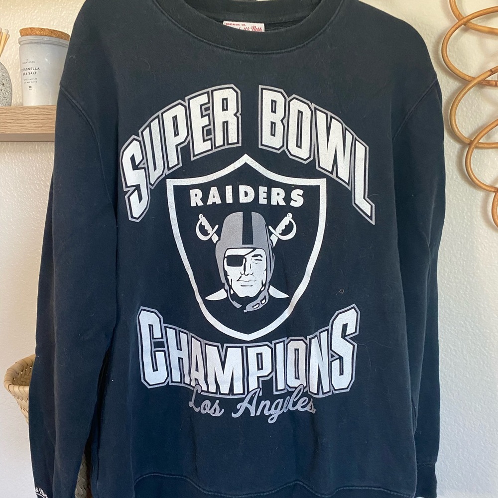 Mitchell & Ness Los Angeles Raiders SB Champion Lg
